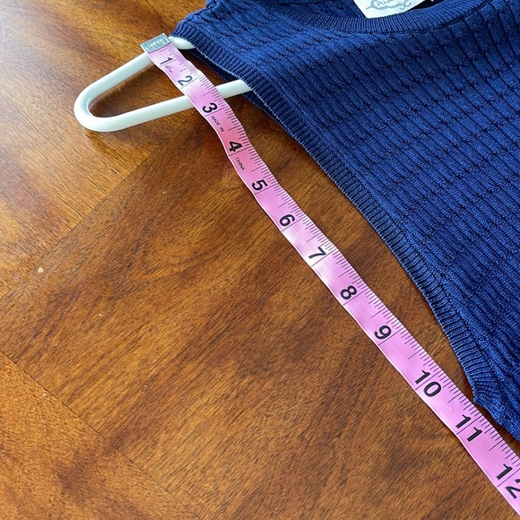 Navy Sleeveless Bodycon Dress - Picture 9 of 9